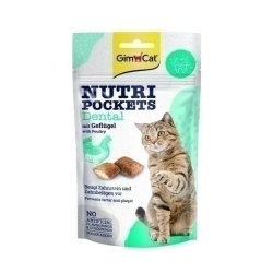 GIMCAT NUTRI POCKETS 60g DENTAL DRÓB